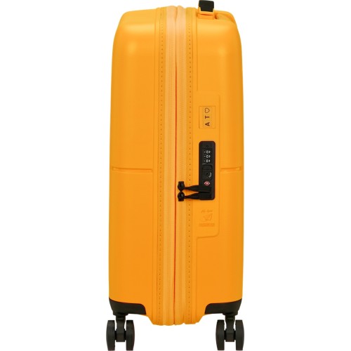American Tourister 151859-1371 DaspPop, Σκληρή/Πολυπροπυλένιο, Μικρή/Καμπίνας 55cm, ATAN, Κίτρινο