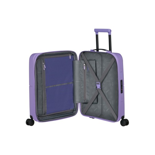 American Tourister 151859-E459 DaspPop, Σκληρή/Πολυπροπυλένιο, Μικρή/Καμπίνας 55cm, Μωβ