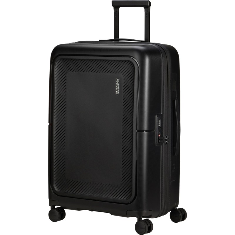 American Tourister 151860-0651 DaspPop, Σκληρή/Πολυπροπυλένιο, Μεσαία 67cm, ATAN, Μαύρο