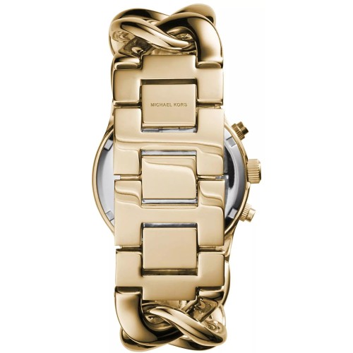 Michael Kors MK3131 Runway, Stainless Steel, Με Μπρασελέ, TE, Χρυσό