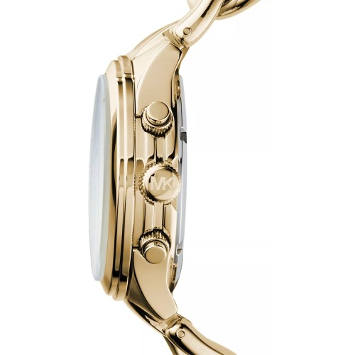 Michael Kors MK3131 Runway, Stainless Steel, Με Μπρασελέ, TE, Χρυσό