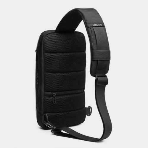 Ozuko 9339, Τσαντάκι Χιαστί, Αδιάβροχο, Μαύρο