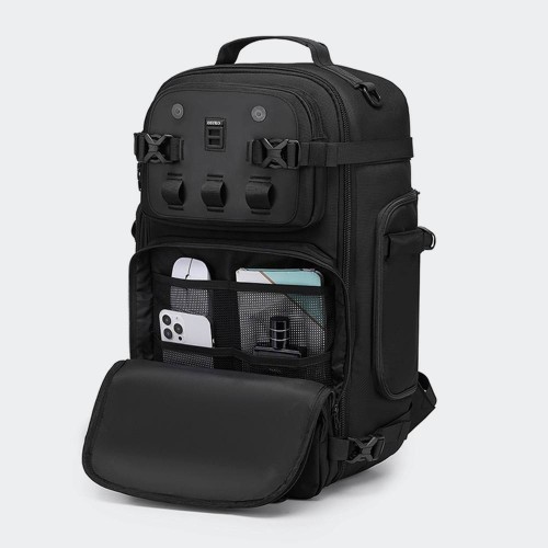 Ozuko 9590L, Σακίδιο Πλάτης, Ύφασμα, TE, Μαύρο