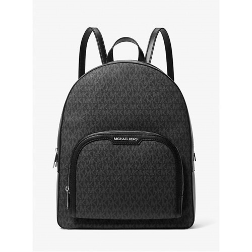 Michael Kors 35s2s8tb7b Jaycee, Δέρμα, Backpack/Ωμοπλάτης, Μαύρο