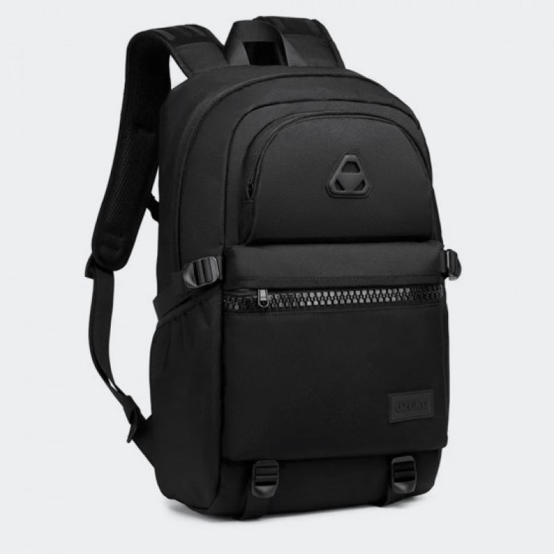 Ozuko 9488, Σακίδιο Πλάτης, Πολυεστέρας, Αδιάβροχο, Μαύρο