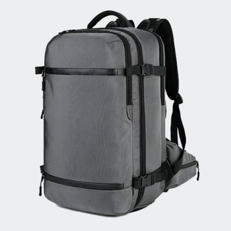 Ozuko 8983S, Σακίδιο Πλάτης, Πολυεστέρας, Αδιάβροχο, Γκρι