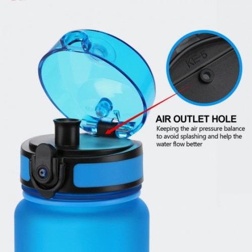 Uzspace 3037, Μπουκάλι Νερού, Tritan, Γκρι 