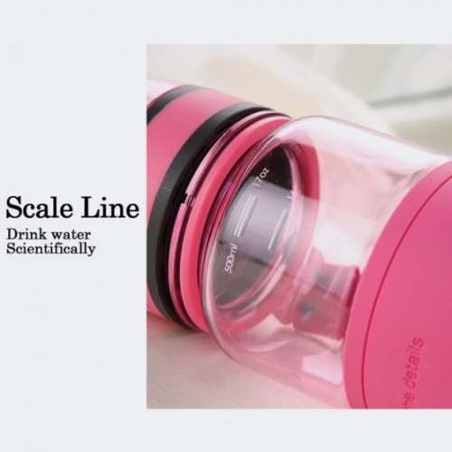 Uzspace 5025, Μπουκάλι Νερού, Tritan, Μαύρο