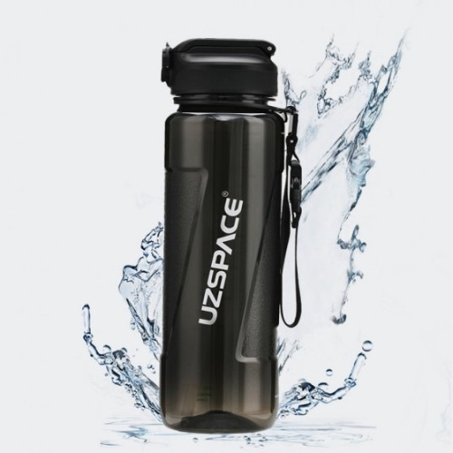 Uzspace 6055, Μπουκάλι Νερού, Tritan, Μαύρο