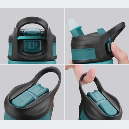 Uzspace 9035, Μπουκάλι Νερού/Θερμός, Ανοξείδωτο Ατσάλι, Γαλάζιο