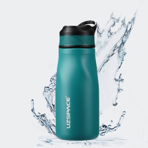 Uzspace 9035, Μπουκάλι Νερού/Θερμός, Ανοξείδωτο Ατσάλι, Γαλάζιο