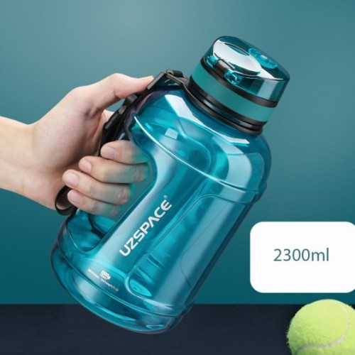 Uzspace 6073, Μπουκάλι Νερού, Tritan, Μαύρο