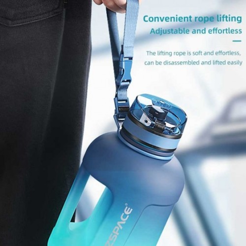 Uzspace 3065, Μπουκάλι Νερού, Tritan, Ασπρόμαυρο