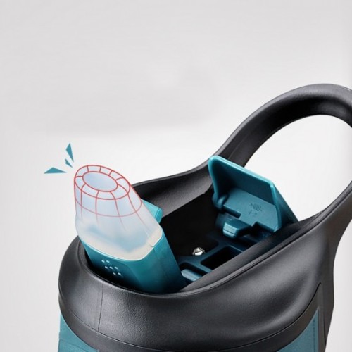 Uzspace 9036, Μπουκάλι Νερού/Θερμός, Ανοξείδωτο Ατσάλι, Μαύρο