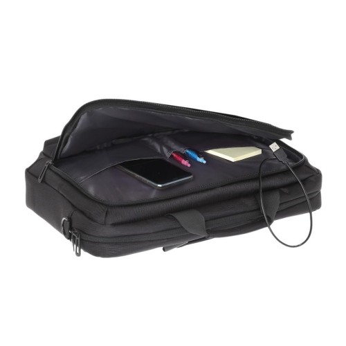 Diplomat ΚΝ84-1 Kingston, Τσάντα Laptop, Ύφασμα, Μαύρο