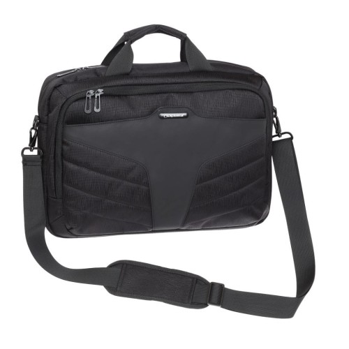 Diplomat ΚΝ84-1 Kingston, Τσάντα Laptop, Ύφασμα, Μαύρο