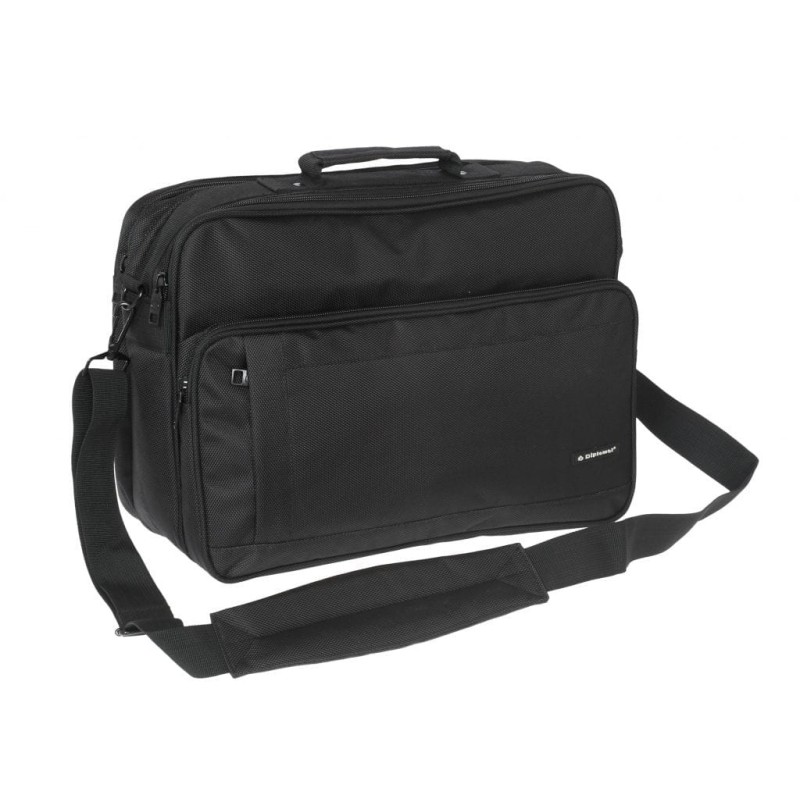 Diplomat PD137, Επαγγελματική Τσάντα, Ύφασμα, Μαύρο