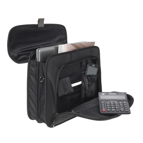 Diplomat BL213 Bruxelles, Επαγγελματικός Χαρτοφύλακας, Ύφασμα, Μαύρο