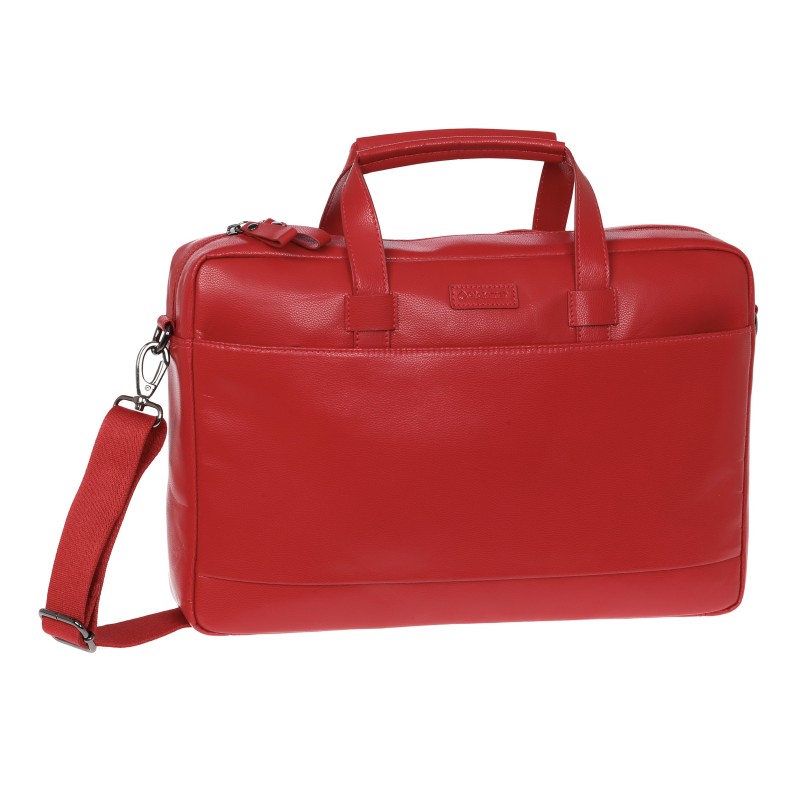 Diplomat BU200 Lady, Τσάντα Laptop, Δερματίνη, Κόκκινο