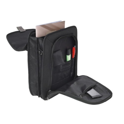 Diplomat BL211 Bruxelles, Επαγγελματικό Τσαντάκι, Ύφασμα, Μαύρο