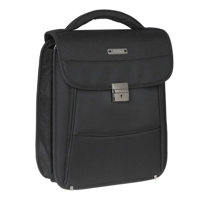 Diplomat BL211 Bruxelles, Επαγγελματικό Τσαντάκι, Ύφασμα, Μαύρο