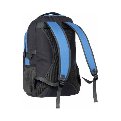 Diplomat BF21, Σακίδιο Πλάτης, Ύφασμα, Μαύρο/Μπλε