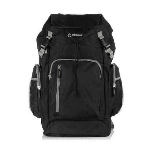 Diplomat BF53, Σακίδιο Πλάτης, Ύφασμα, Μαύρο