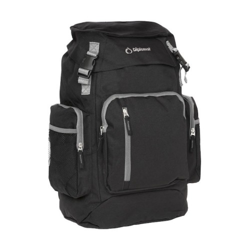 Diplomat BF53, Σακίδιο Πλάτης, Ύφασμα, Μαύρο