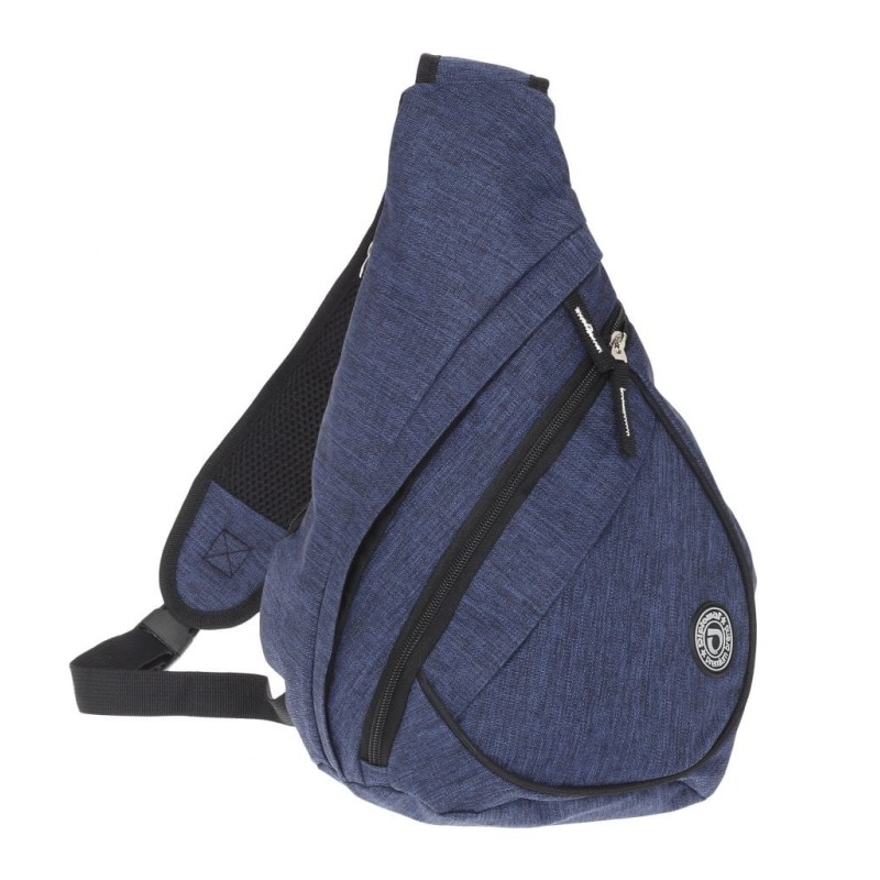 Diplomat BF27 Boston, Σακίδιο Πλάτης/Χιαστί, Καμβάς, Μπλε