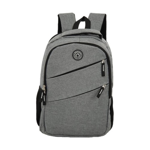 Diplomat BF28 Boston, Σακίδιο Πλάτης, Καμβάς, Γκρι