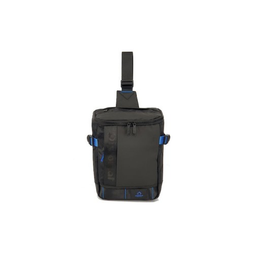 Diplomat BR54 Brighton, Σακίδιο Πλάτης/Χιαστί, Ύφασμα, Μαύρο