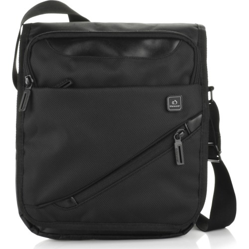 Diplomat LC953 Colombo, Τσαντάκι Μέσης, Ύφασμα, Μαύρο