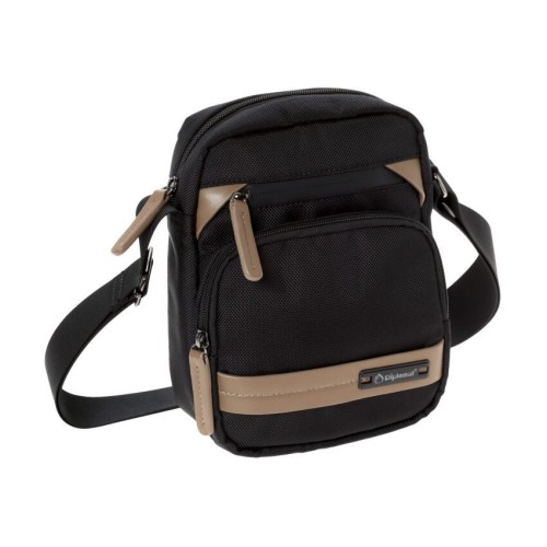 Diplomat LC972 Eco, Τσαντάκι Ώμου, Ύφασμα, Μαύρο