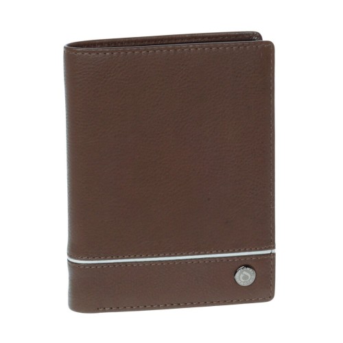 Diplomat MN436 Men, Ανδρικό Πορτοφόλι, Δερμάτινο, Καφέ