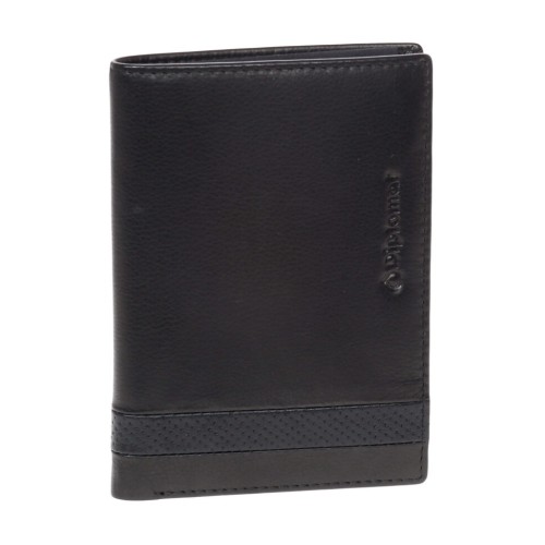 Diplomat MN440 Men, Ανδρικό Πορτοφόλι, Δερμάτινο, Μαύρο