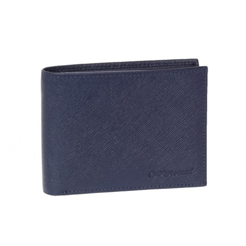Diplomat MN562 Prima, Ανδρικό Πορτοφόλι, Δερμάτινο, Μπλε