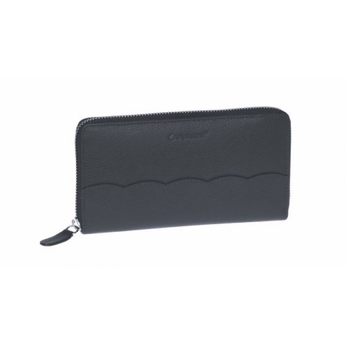 Diplomat LADY441 Lady, Γυναικείο Πορτοφόλι, Δερμάτινο, Μαύρο