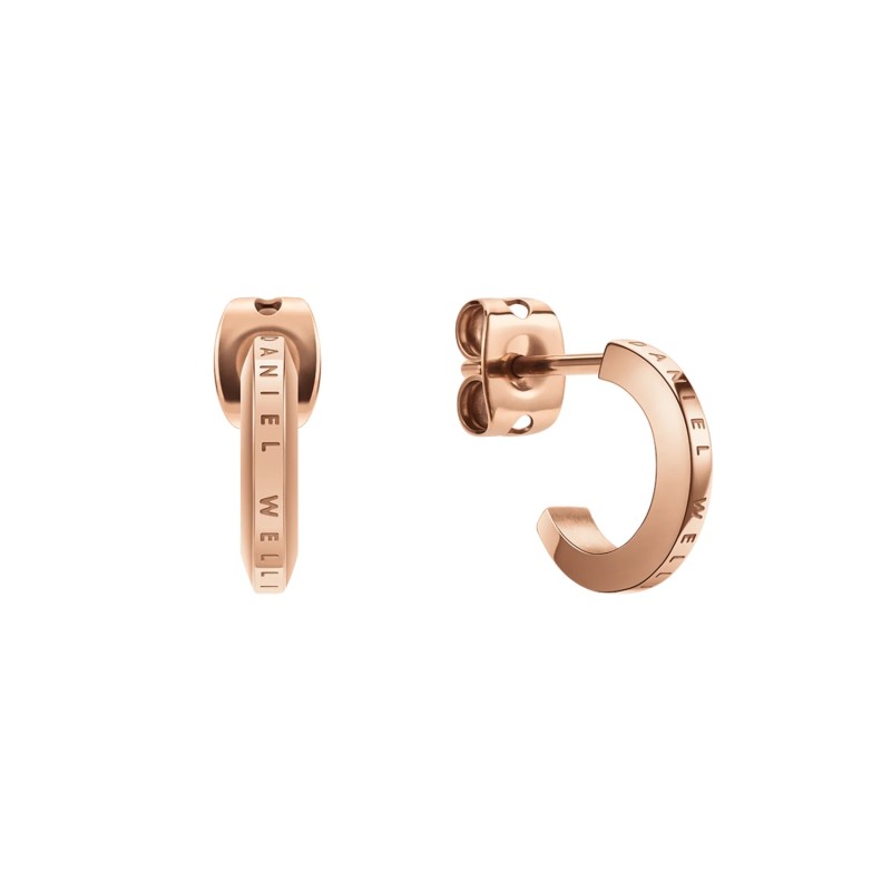 Daniel Wellington DW00400146OCEL ELAN, Κρίκοι, Stainless Steel 316L with PVD plated Rose Gold, Ροζ Χρυσό Daniel Wellington DW00400146OCEL ELAN, Κρίκοι, Stainless Steel 316L with PVD plated Rose Gold, Ροζ Χρυσό