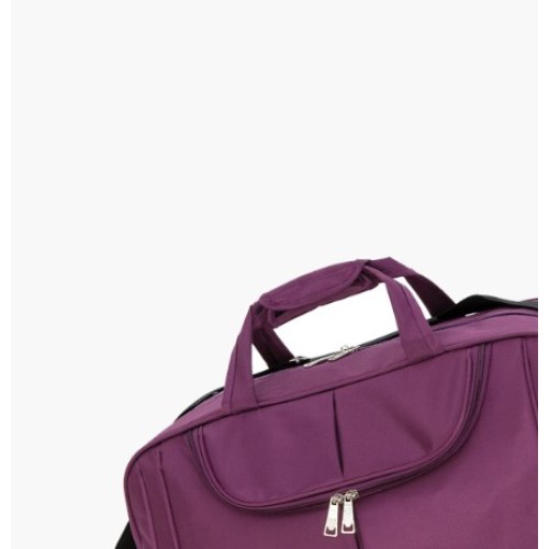 Bartuggi 718-003-65, Σακ Βουαγιάζ, Τροχήλατο, Ύφασμα, Μωβ