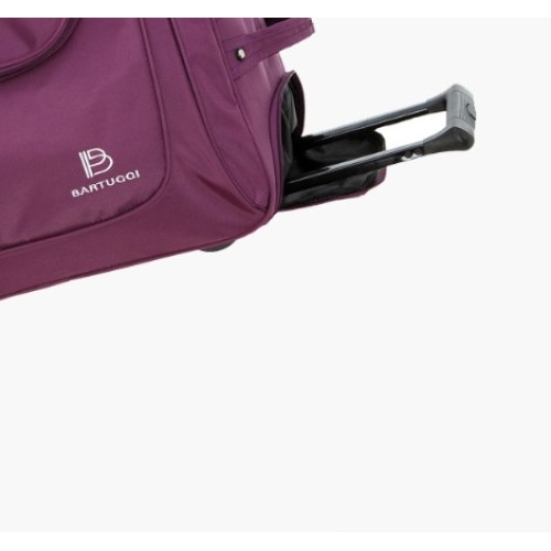 Bartuggi 718-003-65, Σακ Βουαγιάζ, Τροχήλατο, Ύφασμα, Μωβ