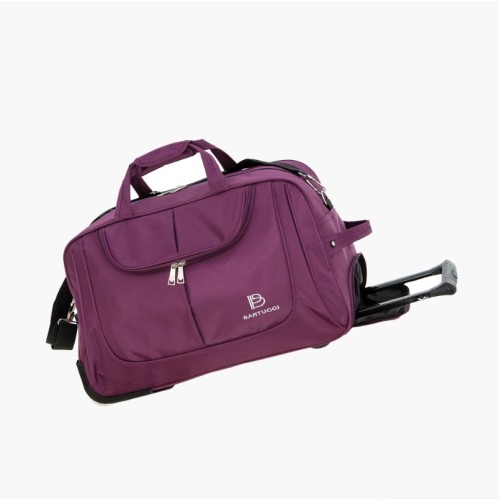 Bartuggi 718-003-65, Σακ Βουαγιάζ, Τροχήλατο, Ύφασμα, Μωβ