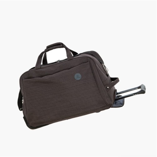 Bartuggi 718-0989-65, Σακ Βουαγιάζ, Τροχήλατο, Ύφασμα, Καφέ