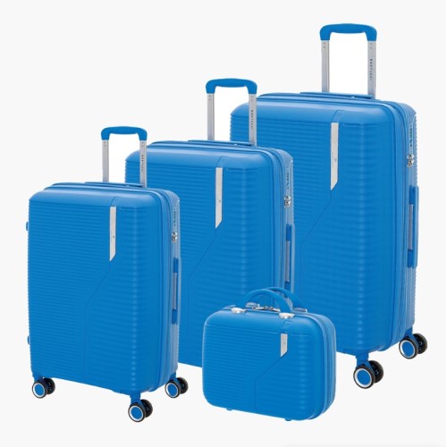 Bartuggi 724-807.4S, Set 76, 66, 56, 36cm, Σκληρό, Μπλε