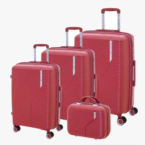 Bartuggi 724-807.4S, Set 76, 66, 56, 36cm, Σκληρό, Κόκκινο