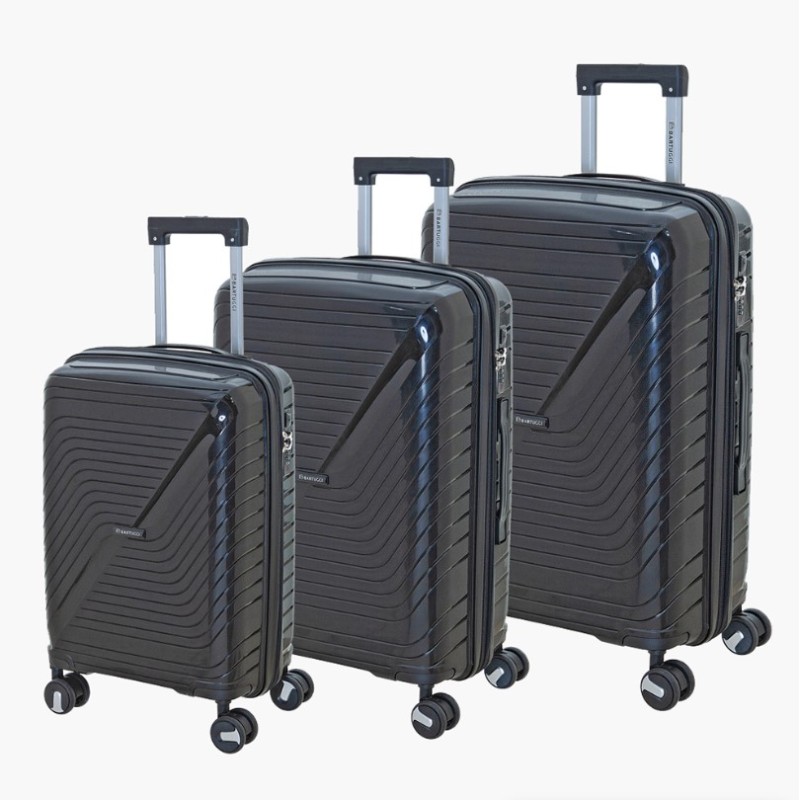 Bartuggi 725-30.3S, Set 76, 66, 56cm, Σκληρό, Μαύρο