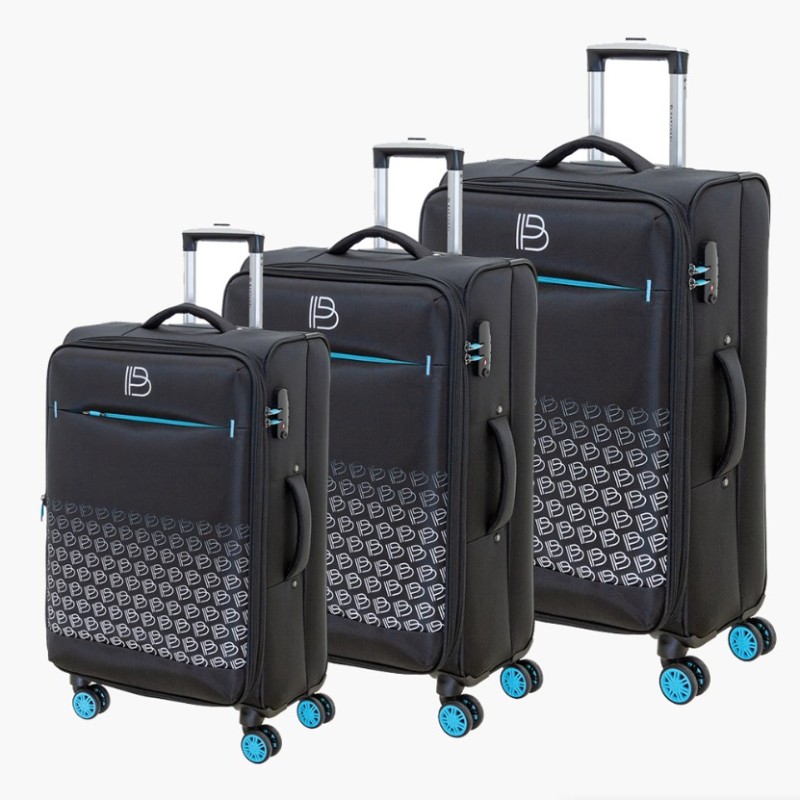 Bartuggi 724-2362.3S, Set 78, 67, 54cm, Ύφασμα, Μαύρο