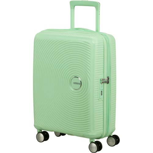 American Tourister 88472-1658, Soundbox Pastel Green, Μικρή/Καμπίνας, ATAN, Πράσινο Παστέλ
