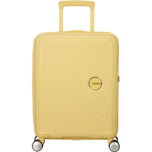 American Tourister 88472-1661, Soundbox Pastel Yellow, Μικρή/Καμπίνας, ATAN, Κίτρινο Παστέλ