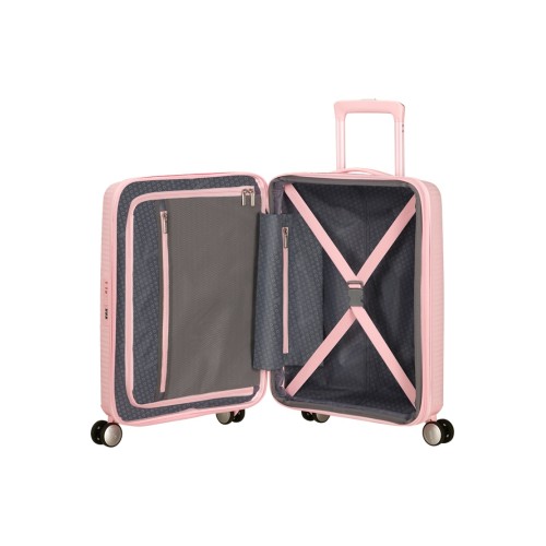 American Tourister 88472-8959, Soundbox Pastel Pink, Μικρή/Καμπίνας, ATAN, Ροζ Παστέλ American Tourister 88472-8959, Soundbox Pastel Pink, Μικρή/Καμπίνας, ATAN, Ροζ Παστέλ
