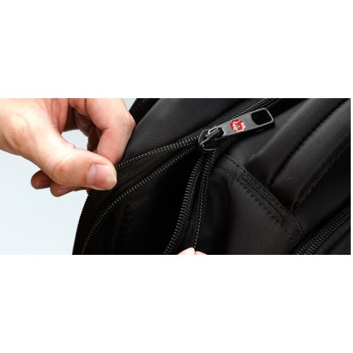 Tigernu T-B3105, Σακίδιο Πλάτης, Ύφασμα, Μαύρο